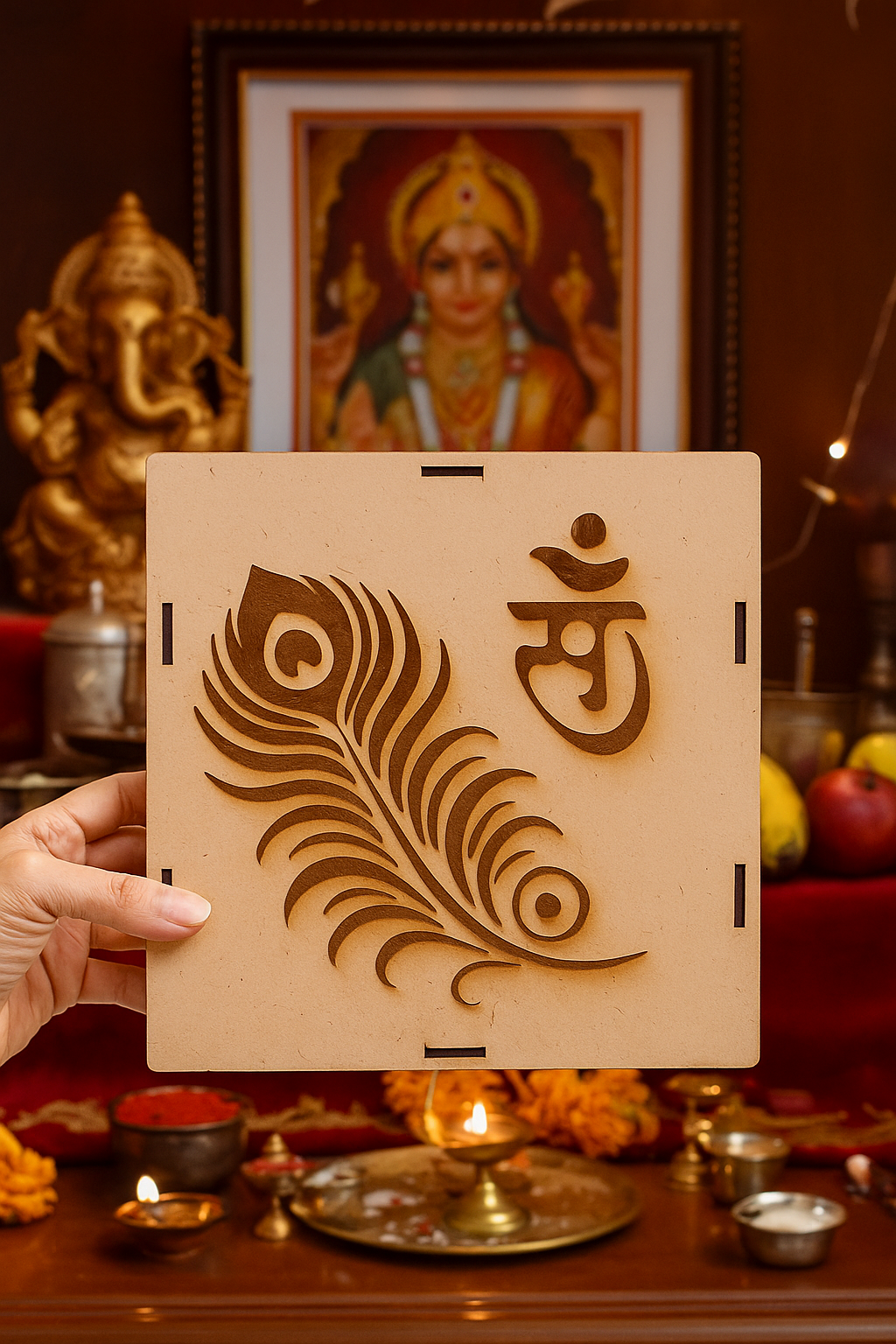 Sanskriti Janmashtami Adorning Kit – Complete Dress & Accessories (Without Idol)